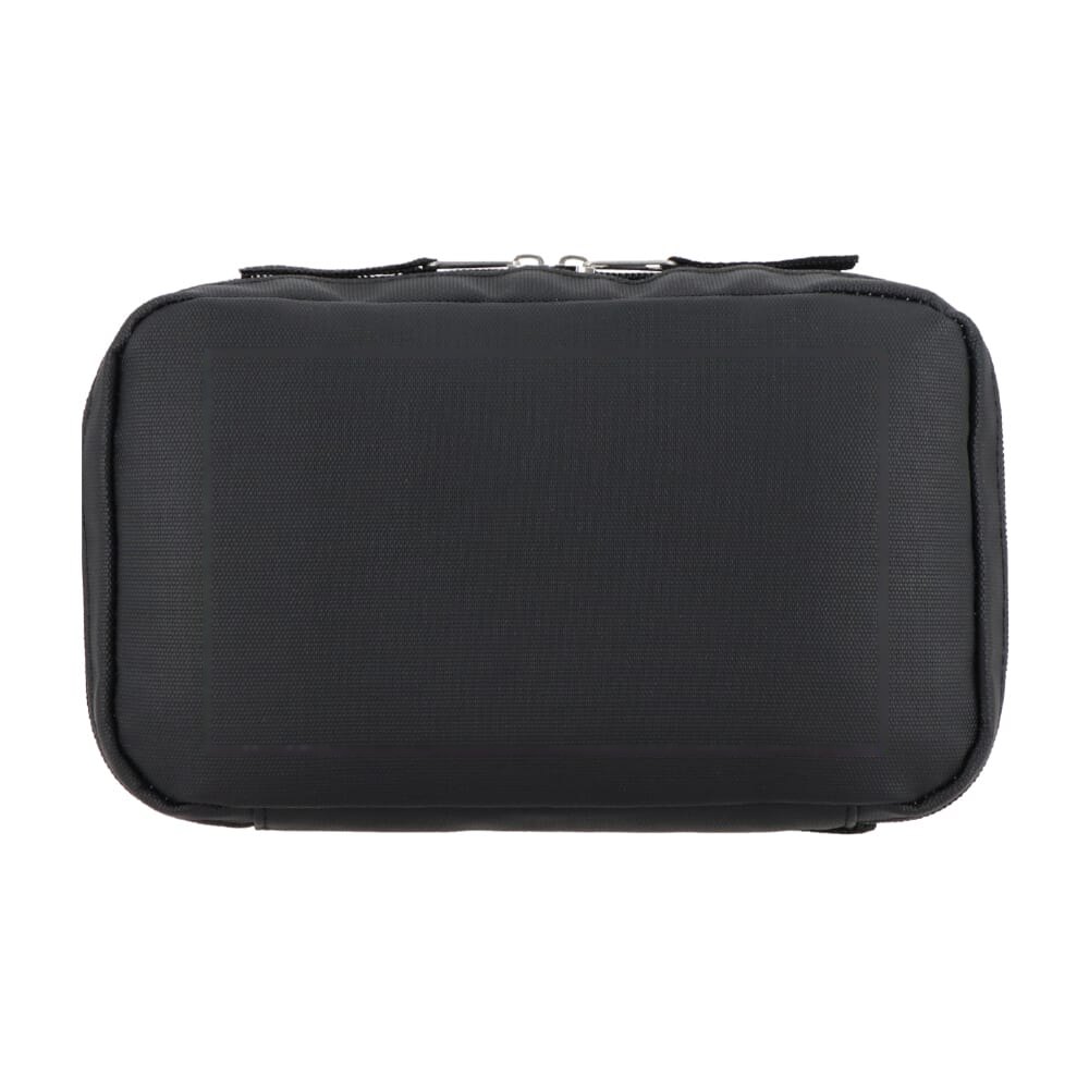 rPET PU-gecoate 210D Napa organizer tas 22 x 13 x 4 cm — drukvlak voorzijde