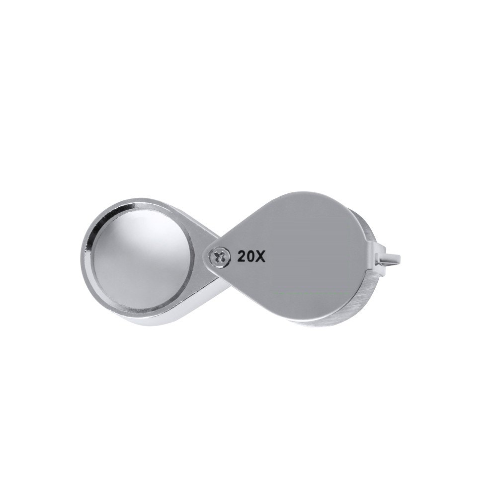 Vergrootglas Rindex 20X — drukvlak op de behuizing