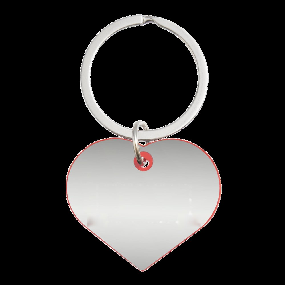 EVERLASTING LOVE - sleutelhanger — drukvlak gecentreerd op de achterkant