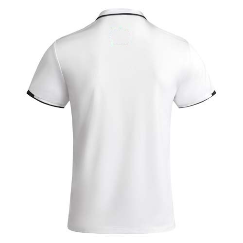 Tamil 150 g/m² sportpolo met korte mouwen voor kinderen — drukvlak impact hoog op de achterzijde
