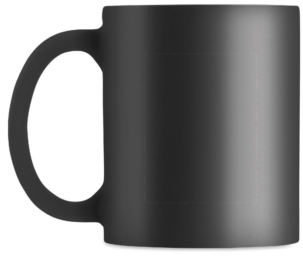 DUBLIN COLOUR - Matte gekleurde mok 300 ml — drukvlak linkshandig