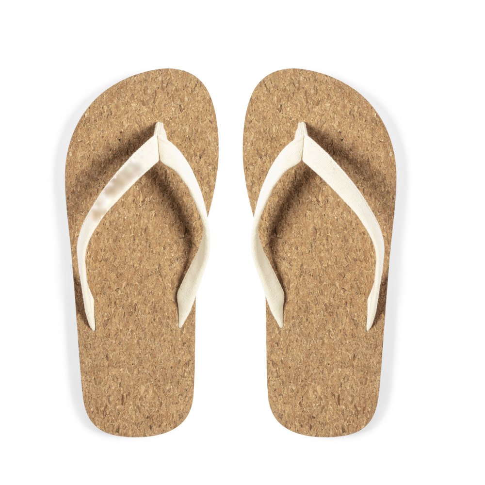 Flip Flops Yassir — drukvlak buitenkant bandje linker flip-flop