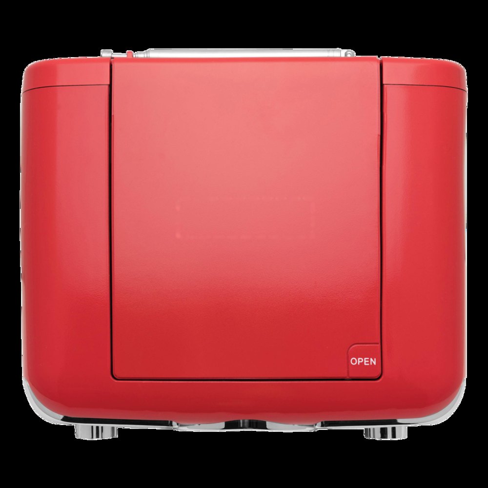 DINER - CD radio recorder — drukvlak gecentreerd op de flap