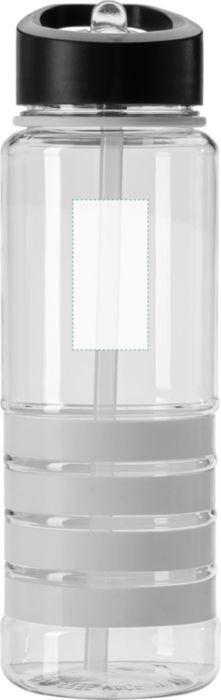 Tritan fles Adelaide — drukvlak zijkant