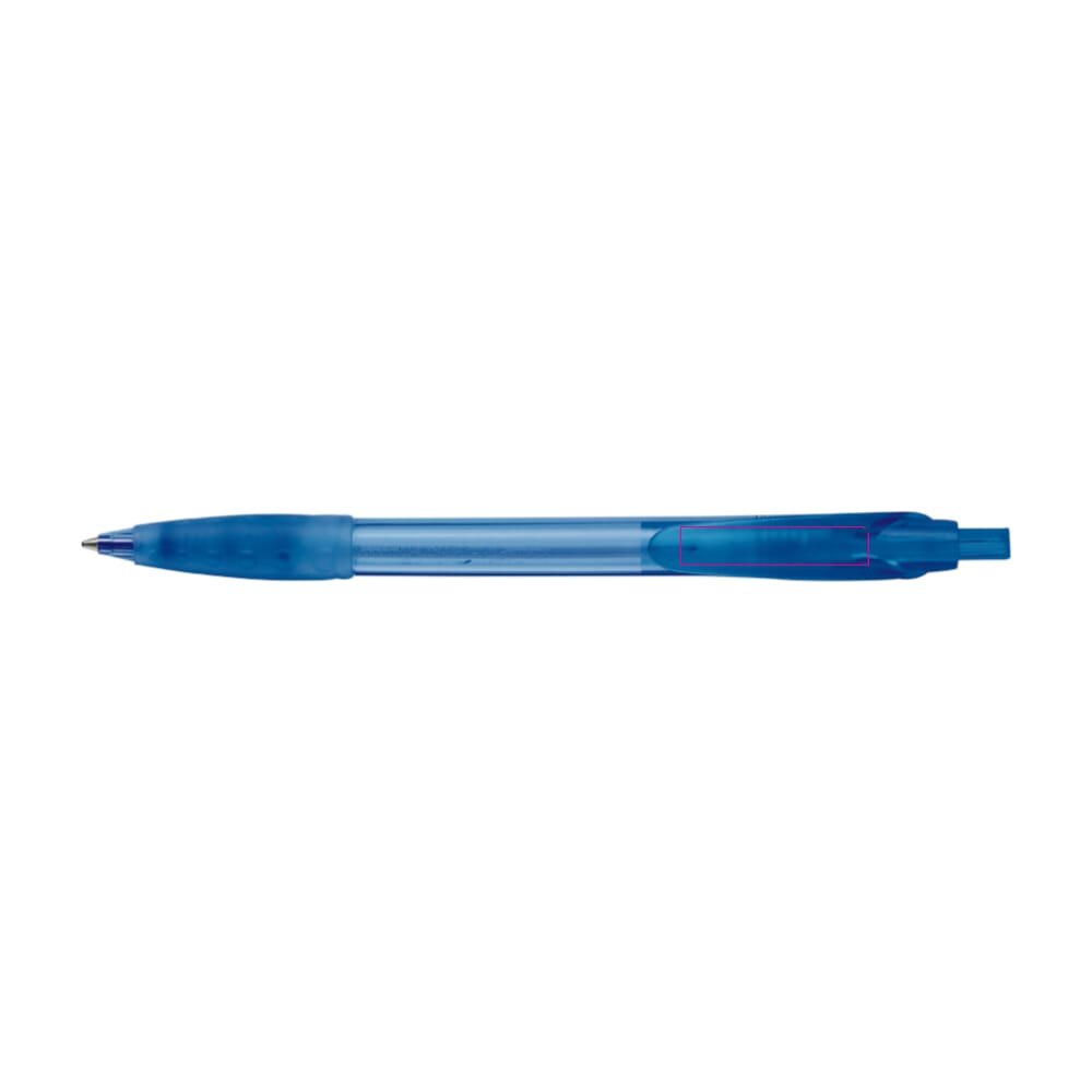 Balpen Cosmo grip combi — drukvlak op de clip