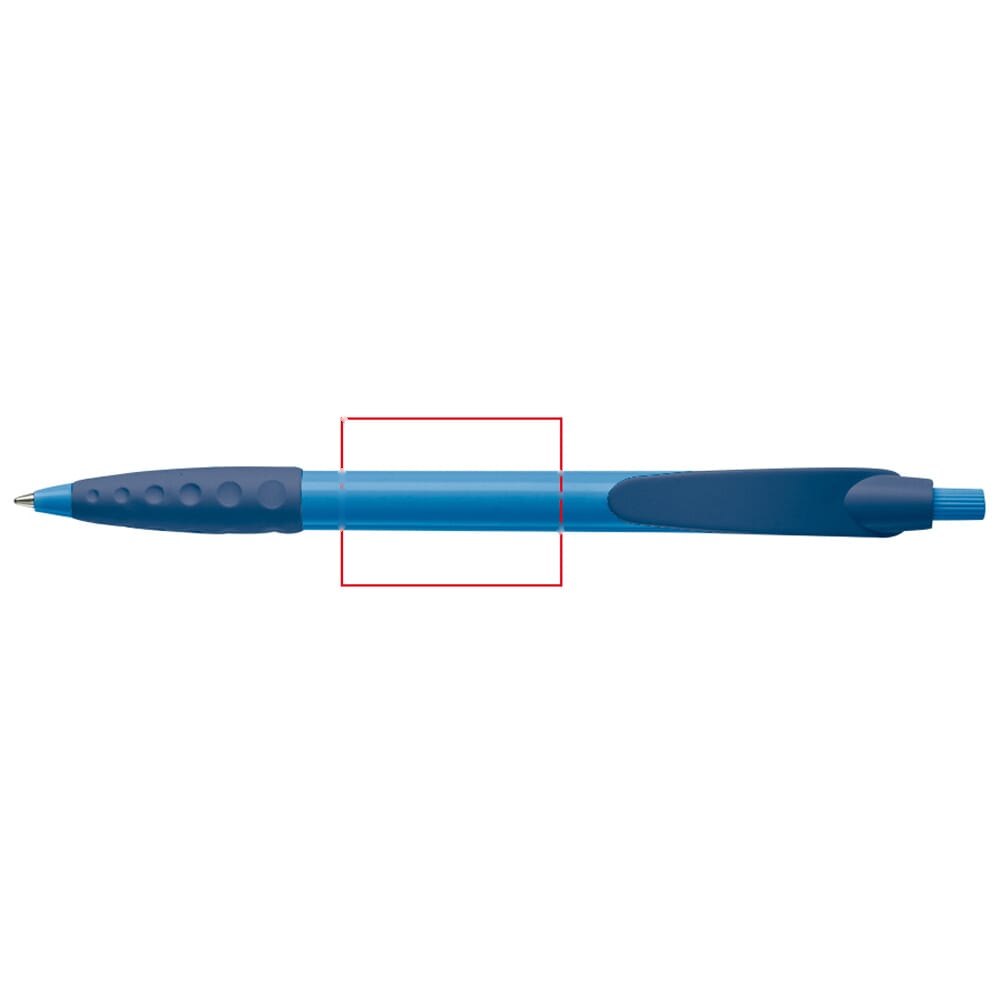 Balpen Cosmo grip combi — drukvlak verlengde van de clip