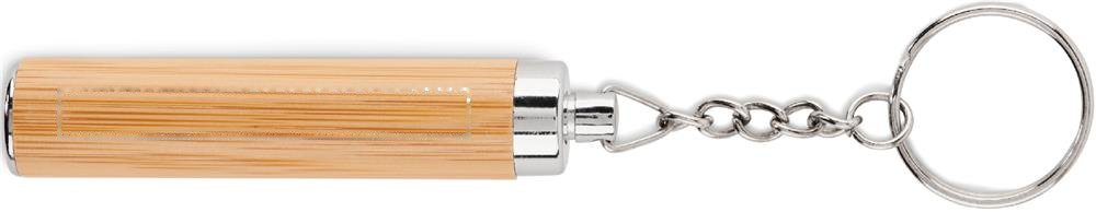 PIANTI - Mini bamboe zaklamp — drukvlak op de voorzijde