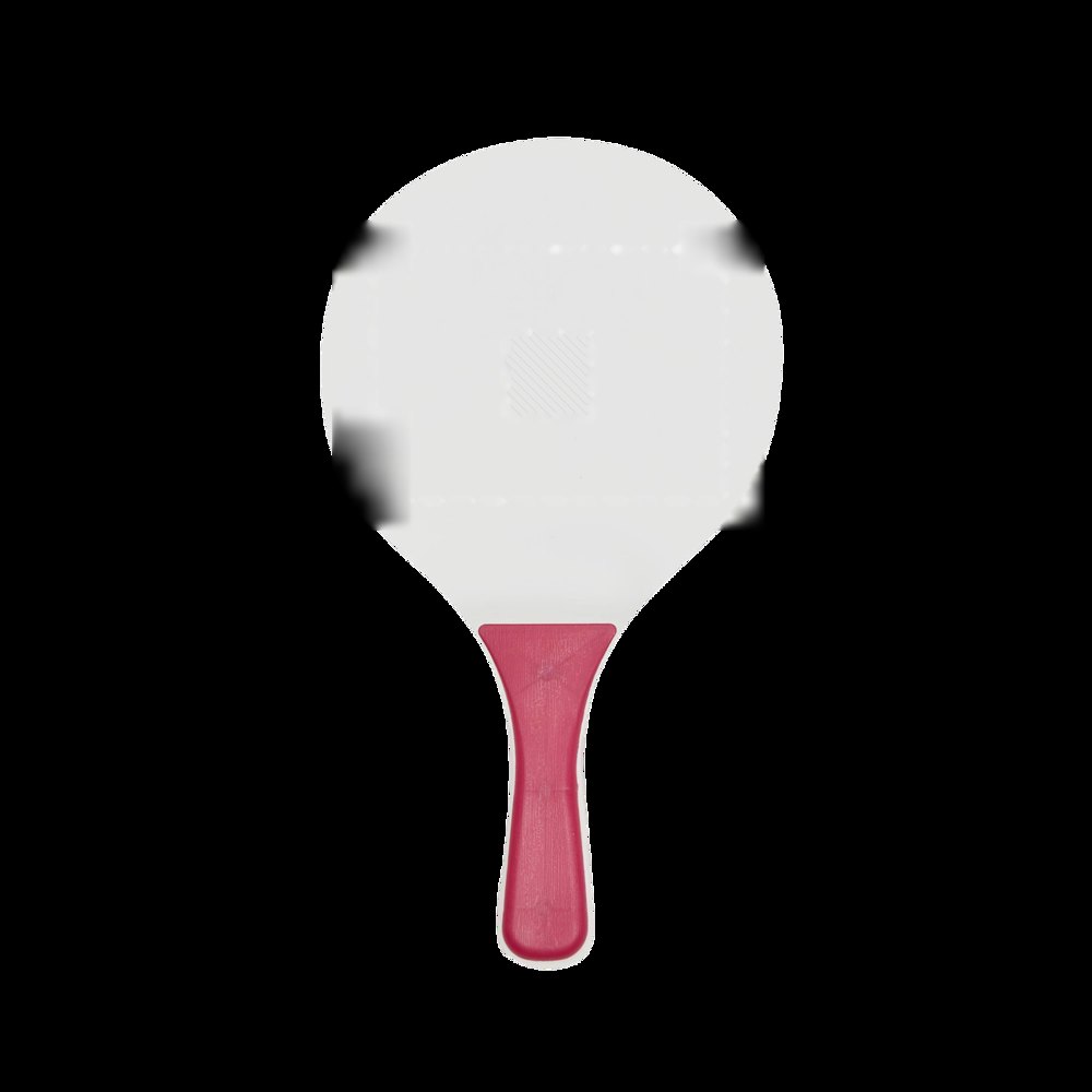 SUMMER FEELING - Beachballset — drukvlak gecentreerd op de boven deel van de racket