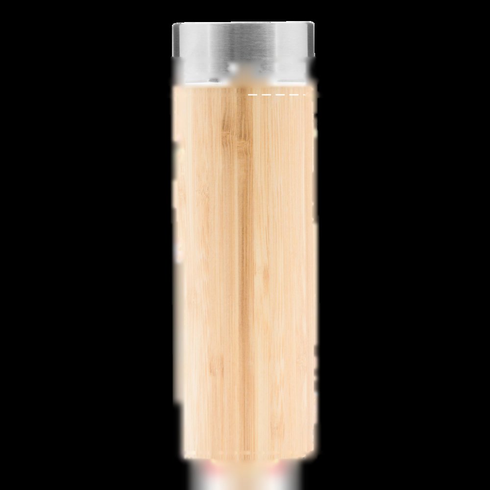 BAMBOO GO - Isoleerfles — drukvlak gecentreerd op de fles