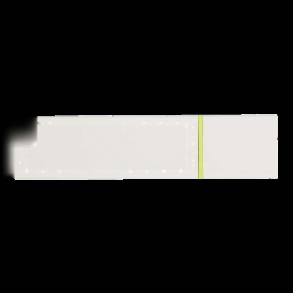 ACCENT - Tekstmarker — drukvlak gecentreerd op de achterkant
