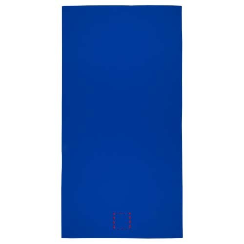 Lucas RPET sporthanddoek 70 x 140 cm — drukvlak onderkant