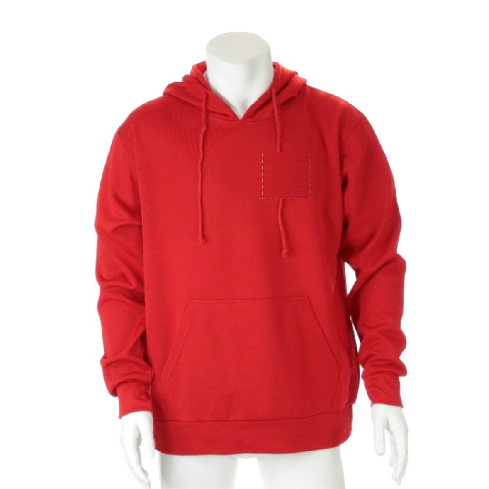 Kinderen Technisch Sweatshirt Theon — drukvlak linkerborst