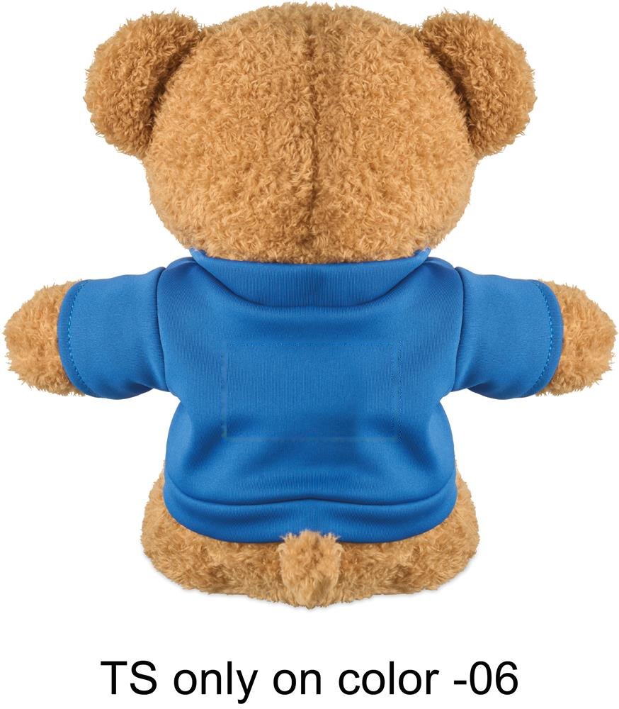 JACKIE - Teddybeer met T-shirt 23cm — drukvlak achterzijde