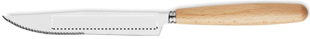 CUSTA SET - RVS bestekset — drukvlak knife zijde 1
