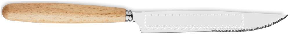 CUSTA SET - RVS bestekset — drukvlak knife zijde 2