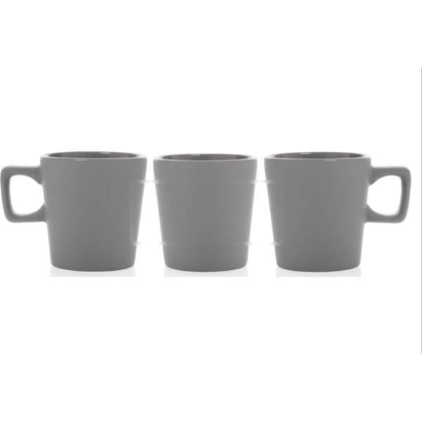 Keramische moderne koffiemok 300 ml — drukvlak artikel