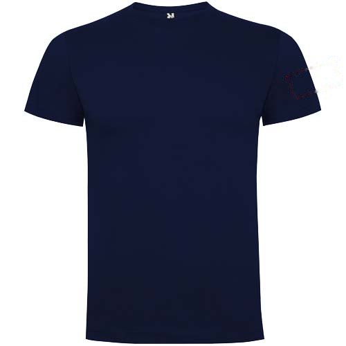 Dogo 165 g/m² Premium kindershirt met korte mouwen — drukvlak linker bicep