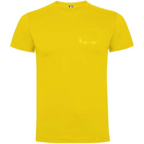 Dogo 165 g/m² Premium kindershirt met korte mouwen — drukvlak linker borst