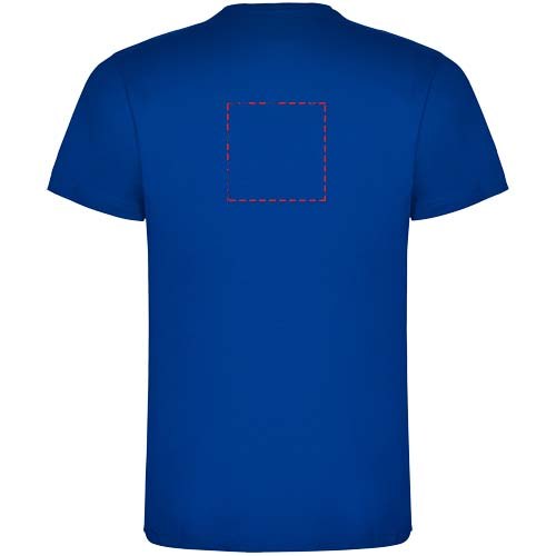 Dogo 165 g/m² Premium kindershirt met korte mouwen — drukvlak impact hoog op de achterzijde