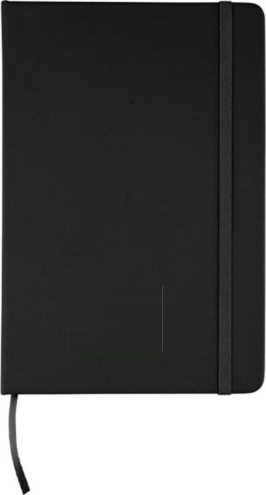 Notitieboek Eva | Gerecycled | A5 | Gelinieerd — drukvlak voorzijde