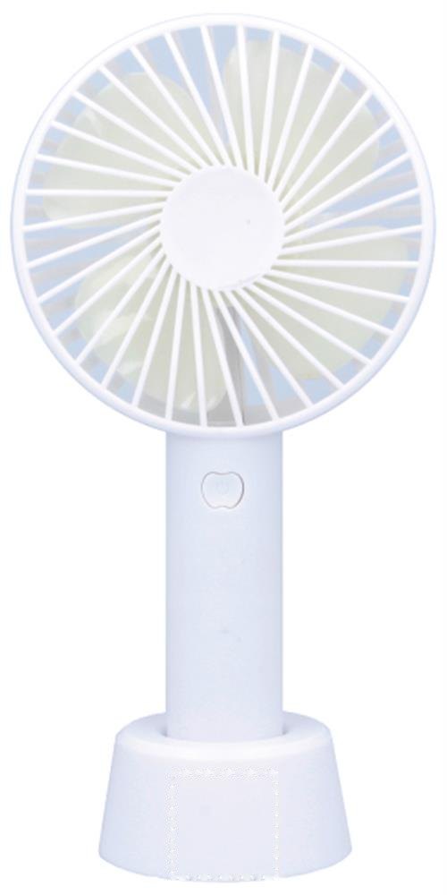 DINI - USB desk fan with stand — drukvlak standaard voorzijde