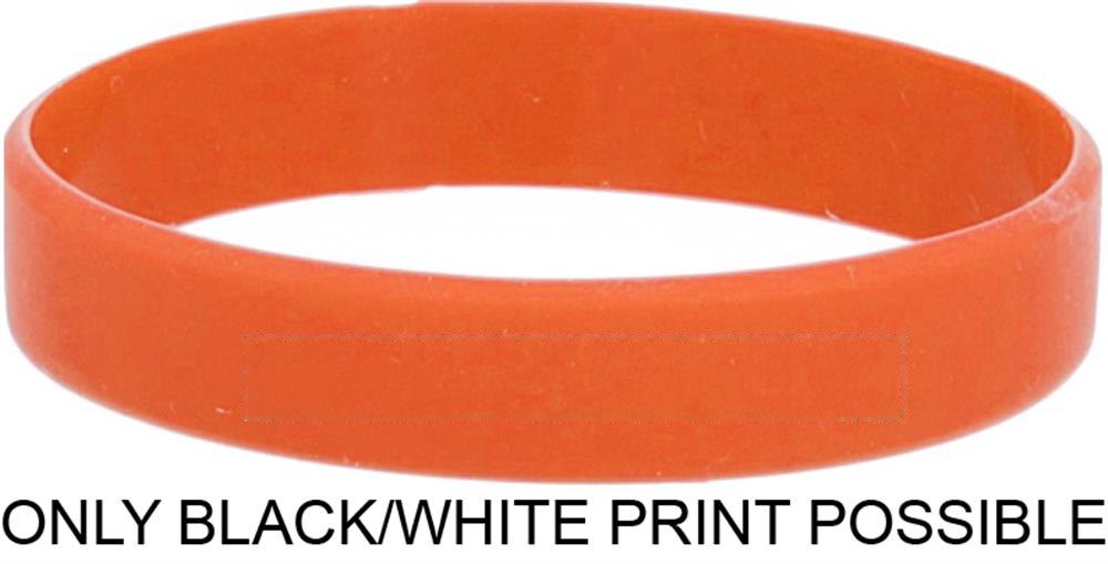 EVENT - Siliconen armband — drukvlak band achterzijde