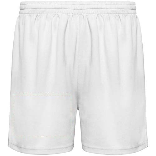 Player 140 g/m² unisex sportshort — drukvlak rechter pijp