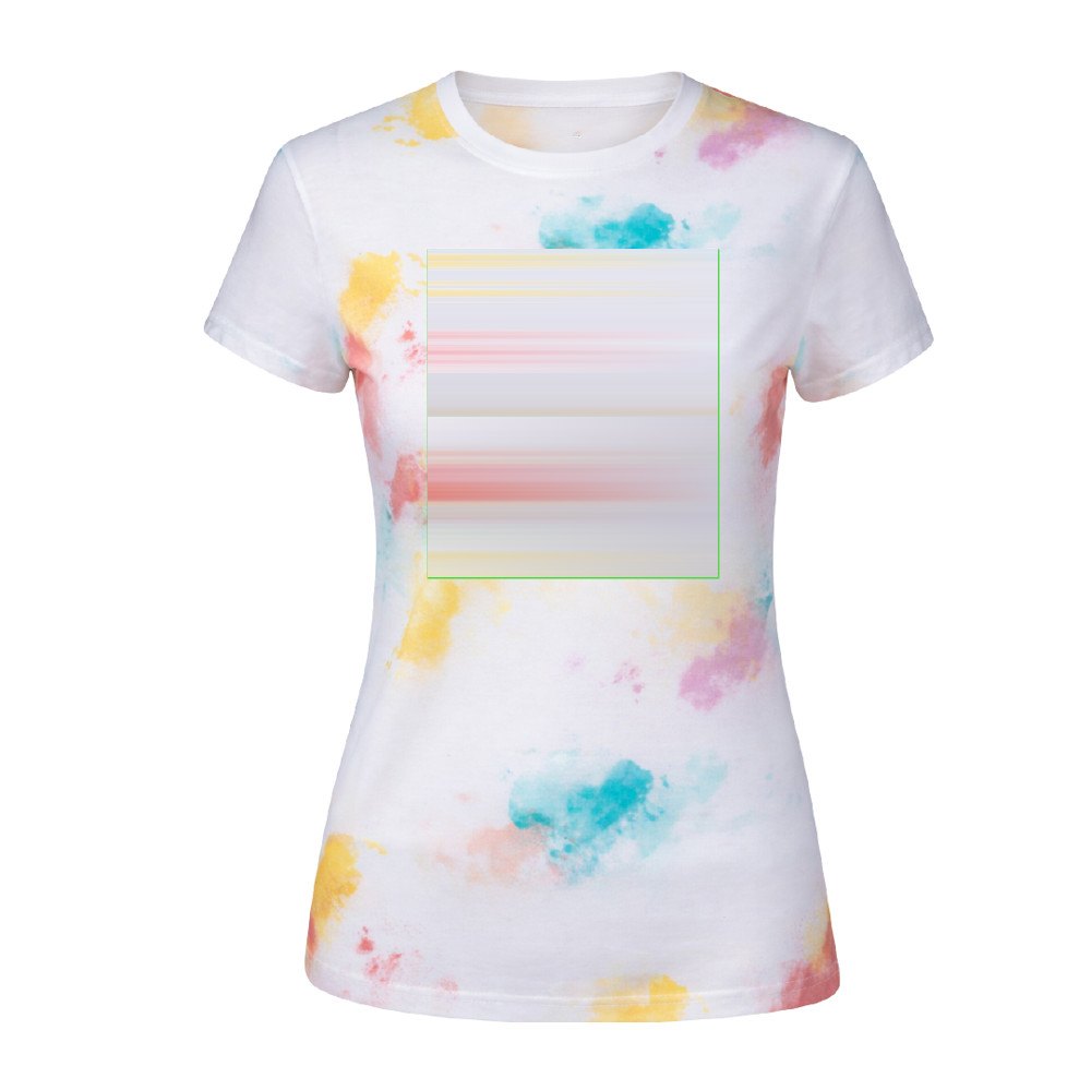 Dames T-Shirt Hearvin — drukvlak midden op de borst