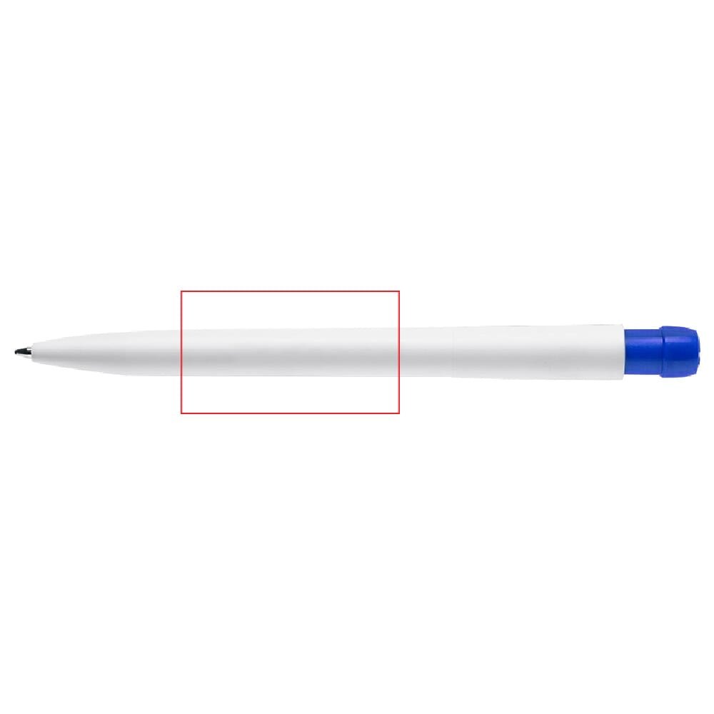 Balpen Ingeo TM Pen hardcolour — drukvlak 180 graden van de clip