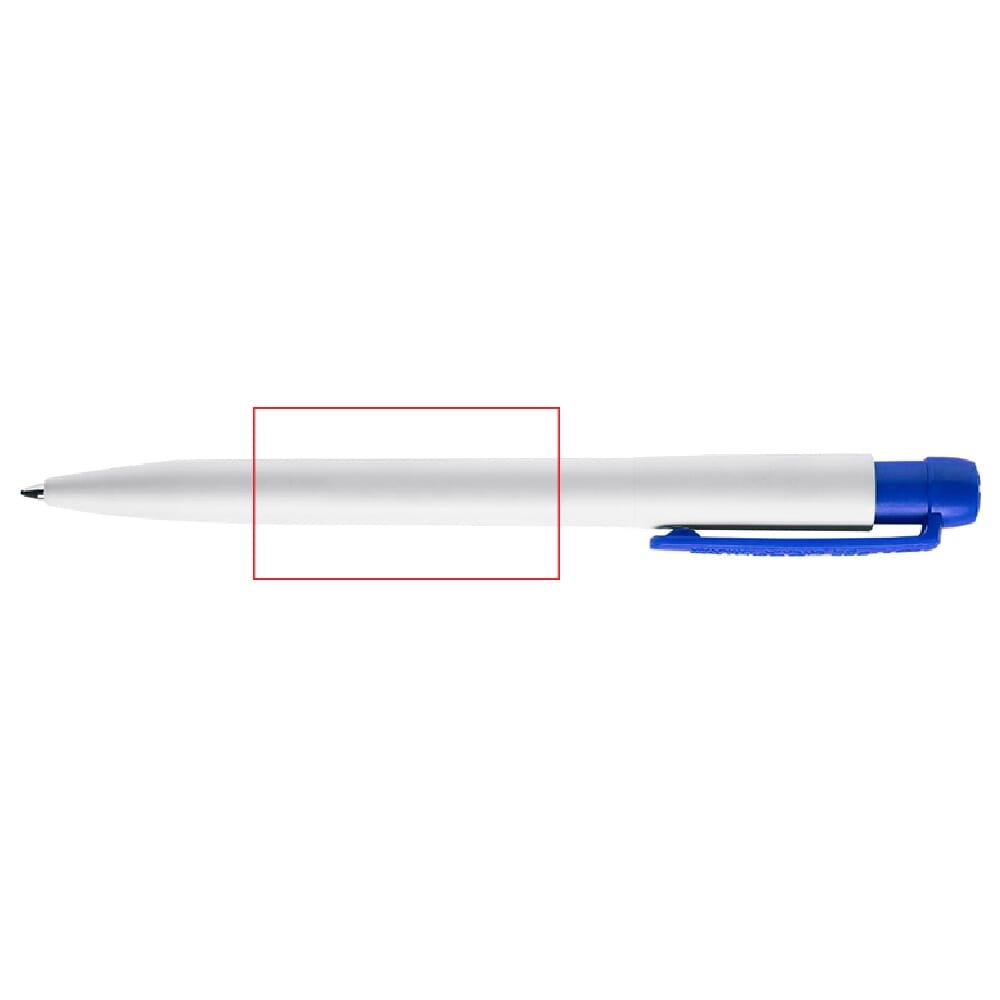 Balpen Ingeo TM Pen hardcolour — drukvlak 270 graden van de clip