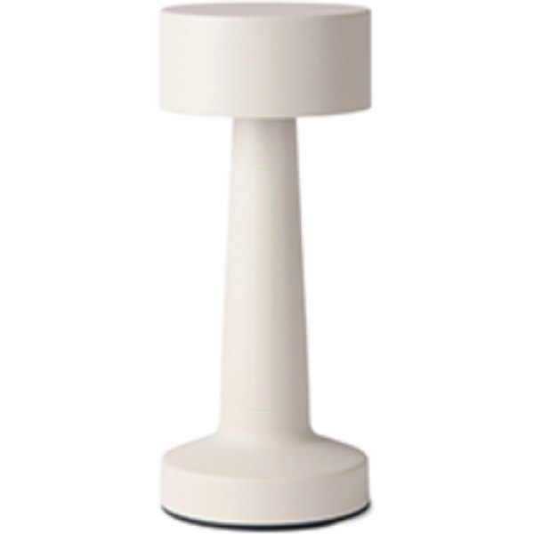 VINGA Maris RCS recycled ABS tafel lamp — drukvlak artikel voorzijde midden