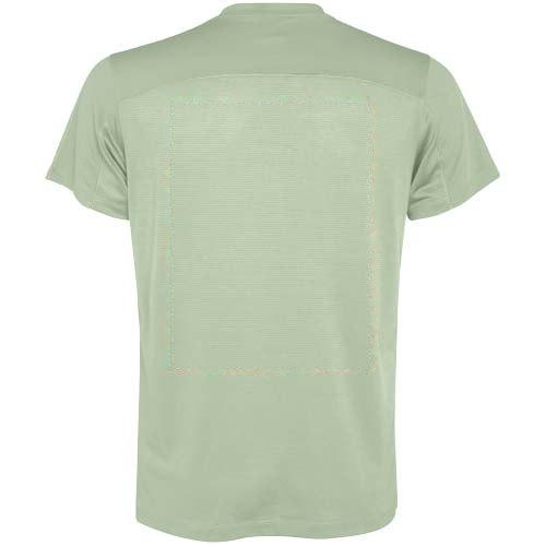 Slam 100 g/m² sportshirt met korte mouwen voor heren — drukvlak impact hoog op de achterzijde
