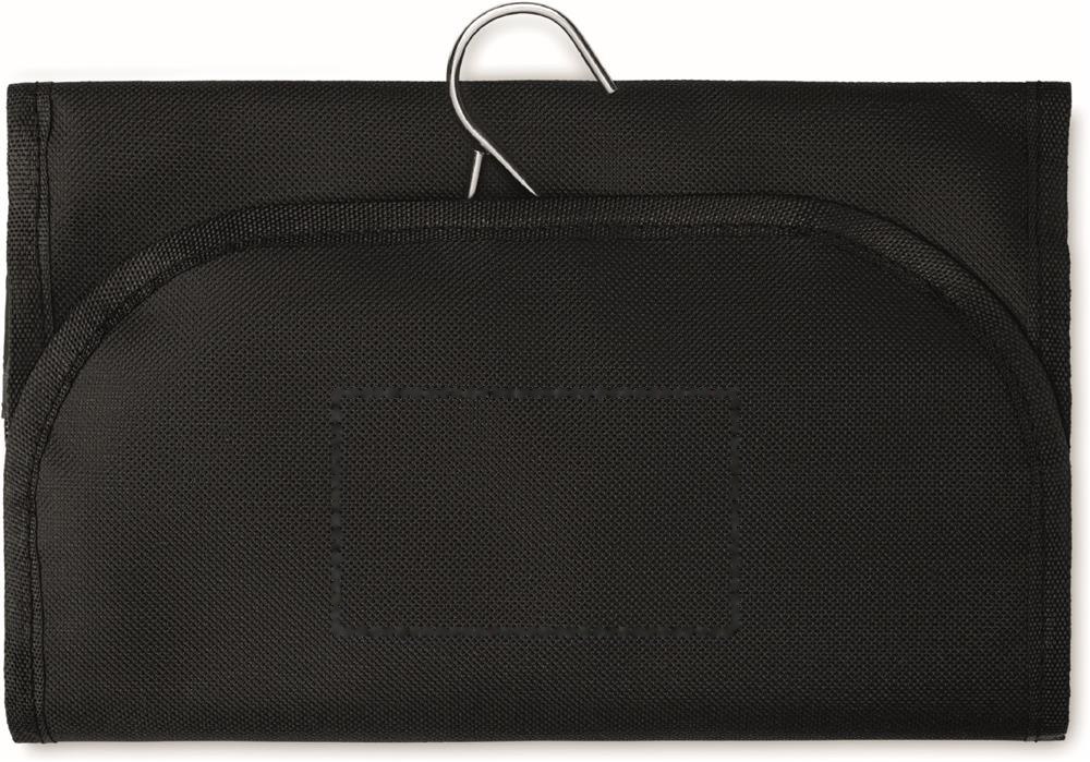 COTE BAG - Reis toilettas — drukvlak binnenzijde flap