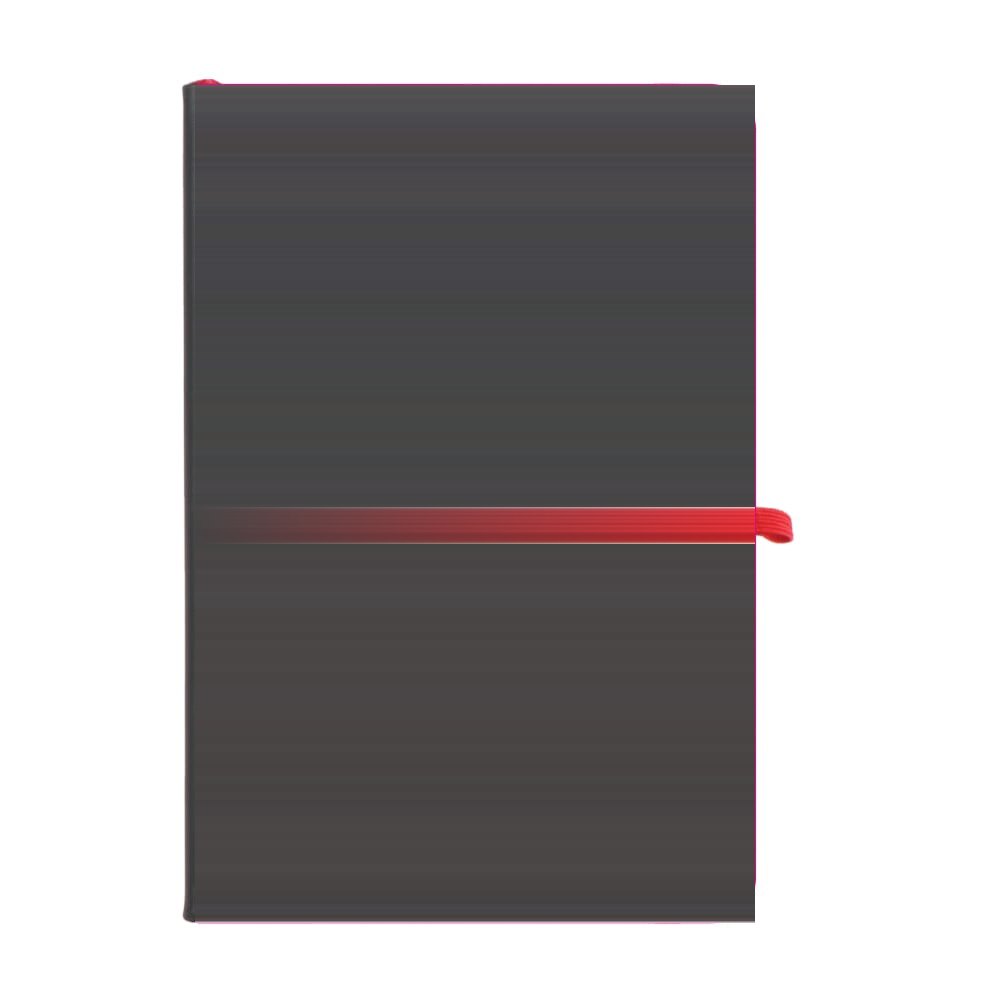 Notitieboek Iroko hardcover laser A5 — drukvlak voorzijde