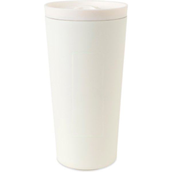 Aviana™ Rowan RCS Recycled drinkbeker 500 ML — drukvlak artikel achterzijde