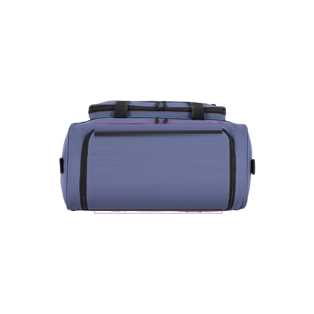 R-PET 600D Sport- en reistas 51 x 25 x 29 cm 37 L — drukvlak op de klep