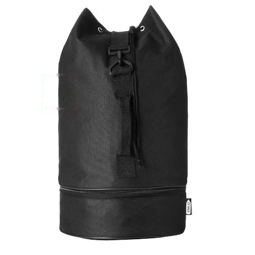 Retrend duffel bag van RPET 35L — drukvlak voorzijde