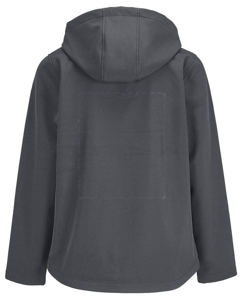 RACE HOODED WOMEN - RACE DAMESJAS MET CAPUCHON — drukvlak onder de hood