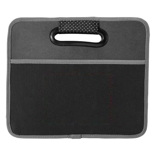 Accordion kofferbak organizer — drukvlak voorzijde