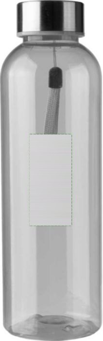 Drinkfles Isabelle | Gerecycled | 500 ml — drukvlak zijkant