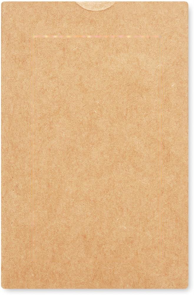ARUBA + - Speelkaarten van recycled papier — drukvlak midden op de voorkant