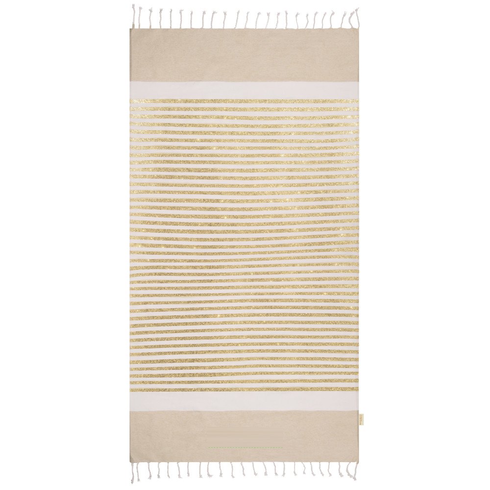 Omslag Handdoek Bak — drukvlak onderaan gecentreerd