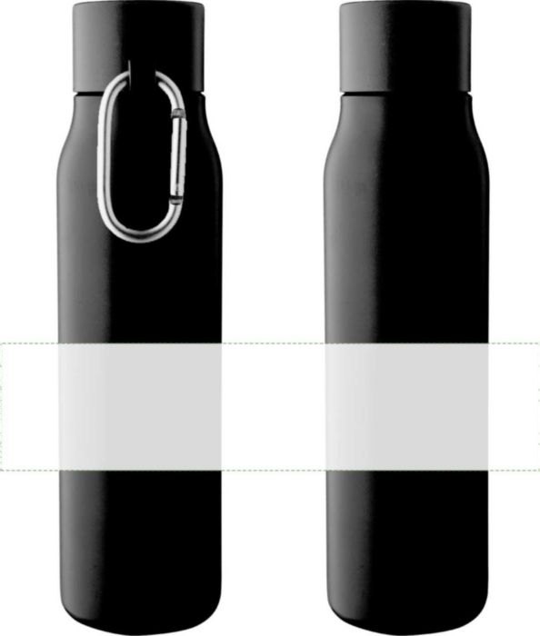 Drinkfles Cassian | Gerecycled | 600 ml — drukvlak rondom