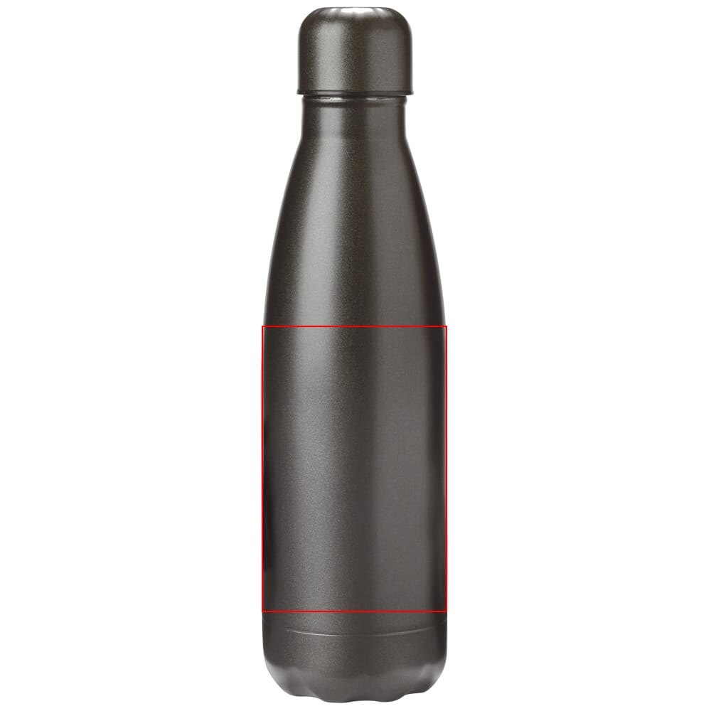 Thermofles Swing metallic edition 500ml — drukvlak midden op de fles