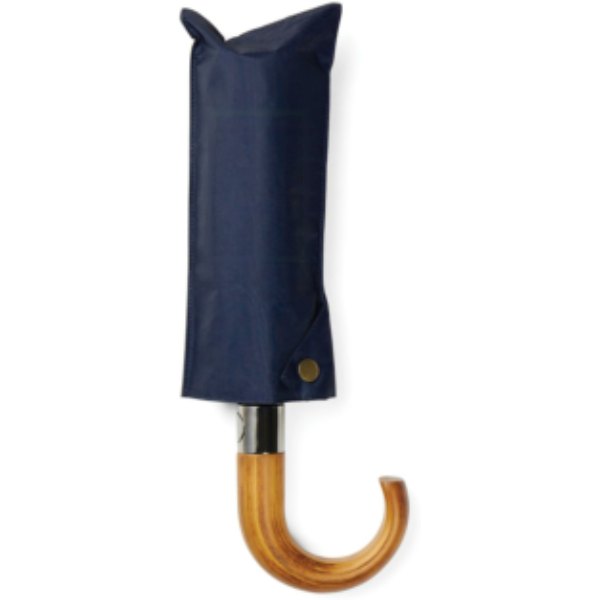VINGA Bosler AWARE™ RPET 21" opvouwbare paraplu — drukvlak etui