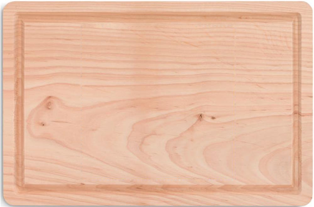 ELLWOOD - Snijplank, large — drukvlak voorzijde middle
