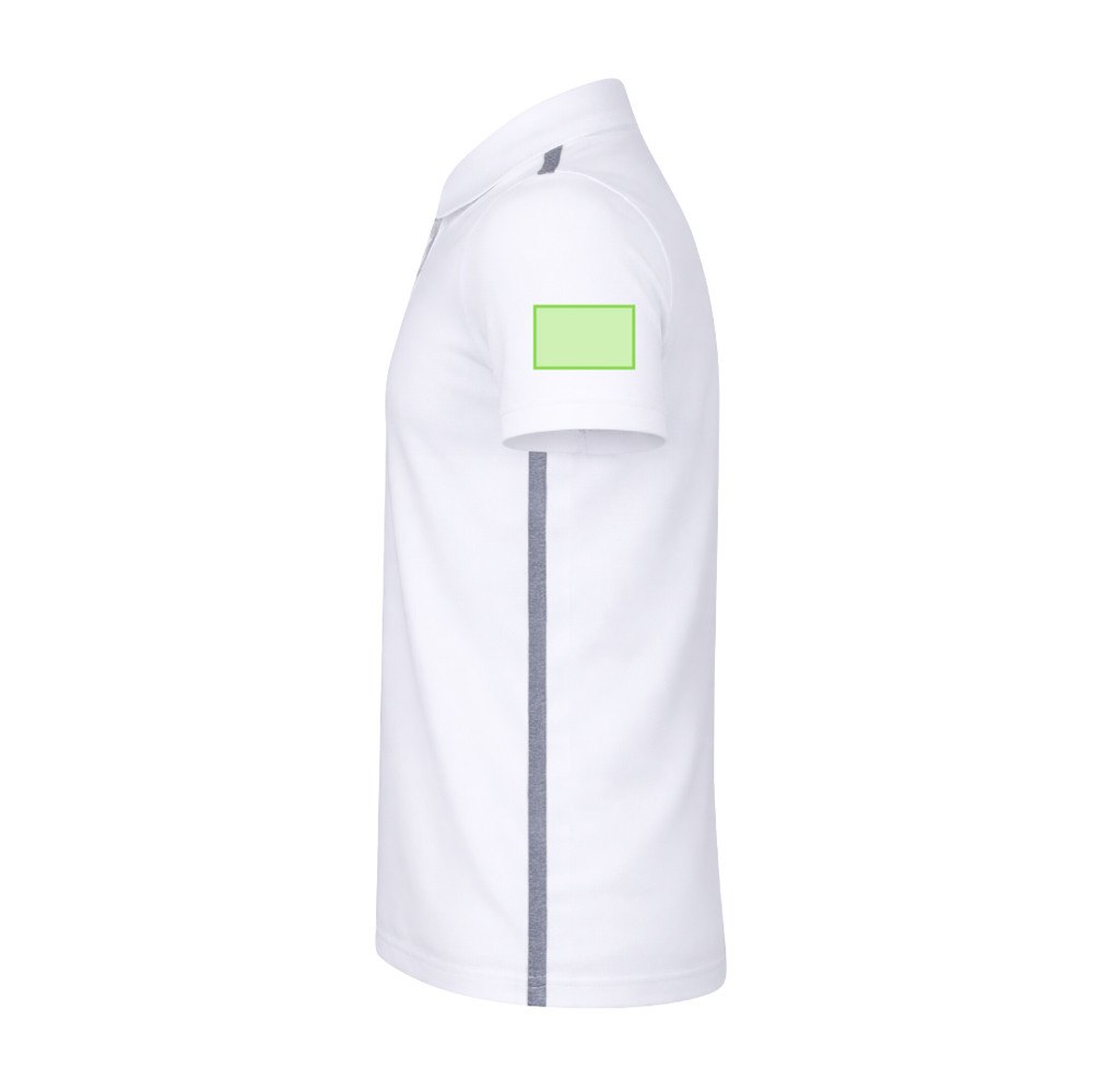 Polo Shirt Tecnic Barclex — drukvlak linkermouw