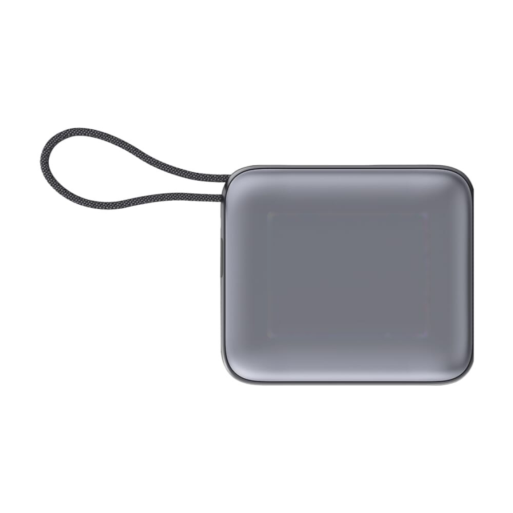 Nova Powerbank 22.5W Power Delivery met ingebouwde kabels 10000 mAh — drukvlak bovenkant