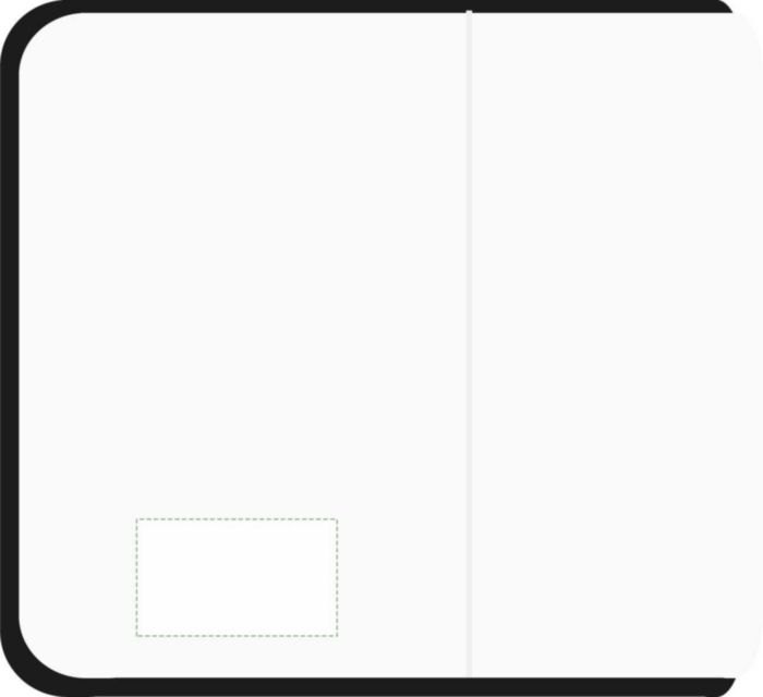 Notitieboek Brigitta | Gerecycled PU | A5 | Blanco — drukvlak binnenzijde