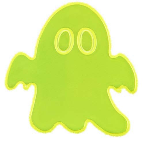 RFX™ Reflecterende sticker spook klein — drukvlak voorkant (onder reflecterende laag)